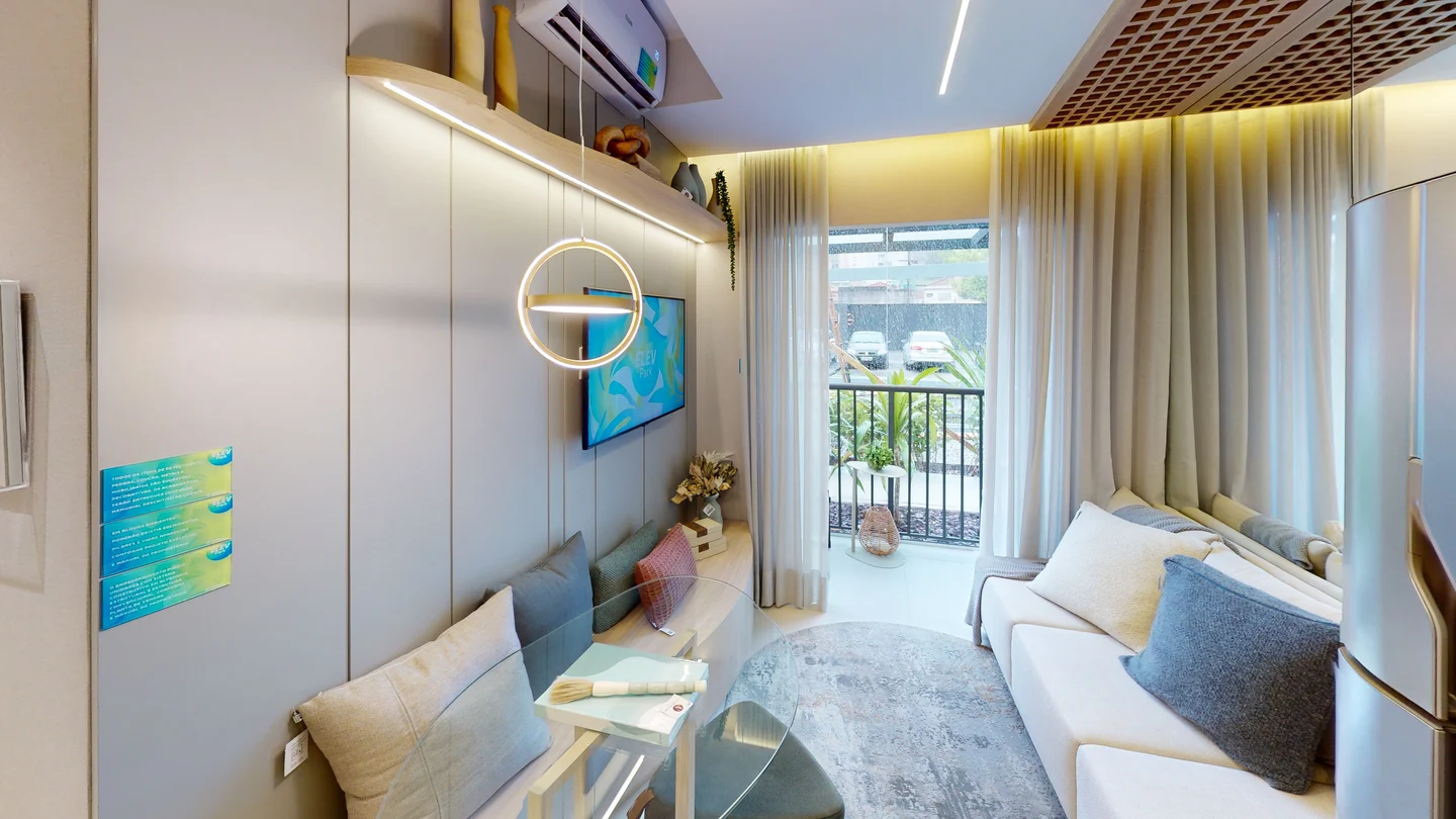 Apartamento decorado 2 dormitórios